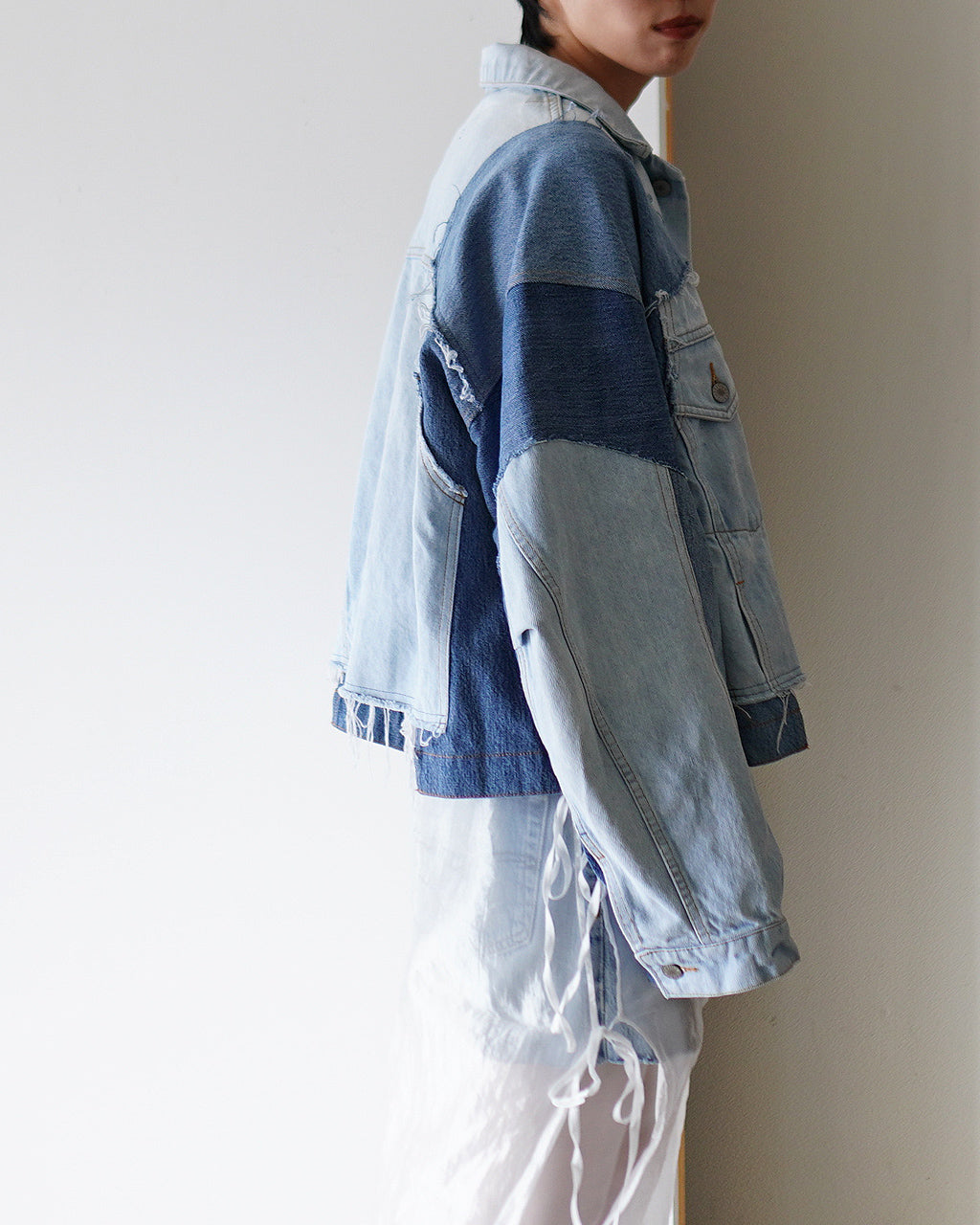 QUIITO PT DENIM JACKET BLUE Q25A-J001