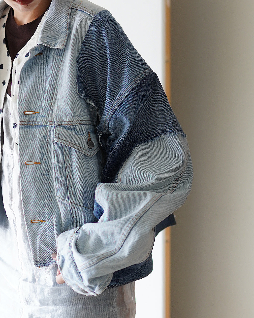 QUIITO PT DENIM JACKET BLUE Q25A-J001