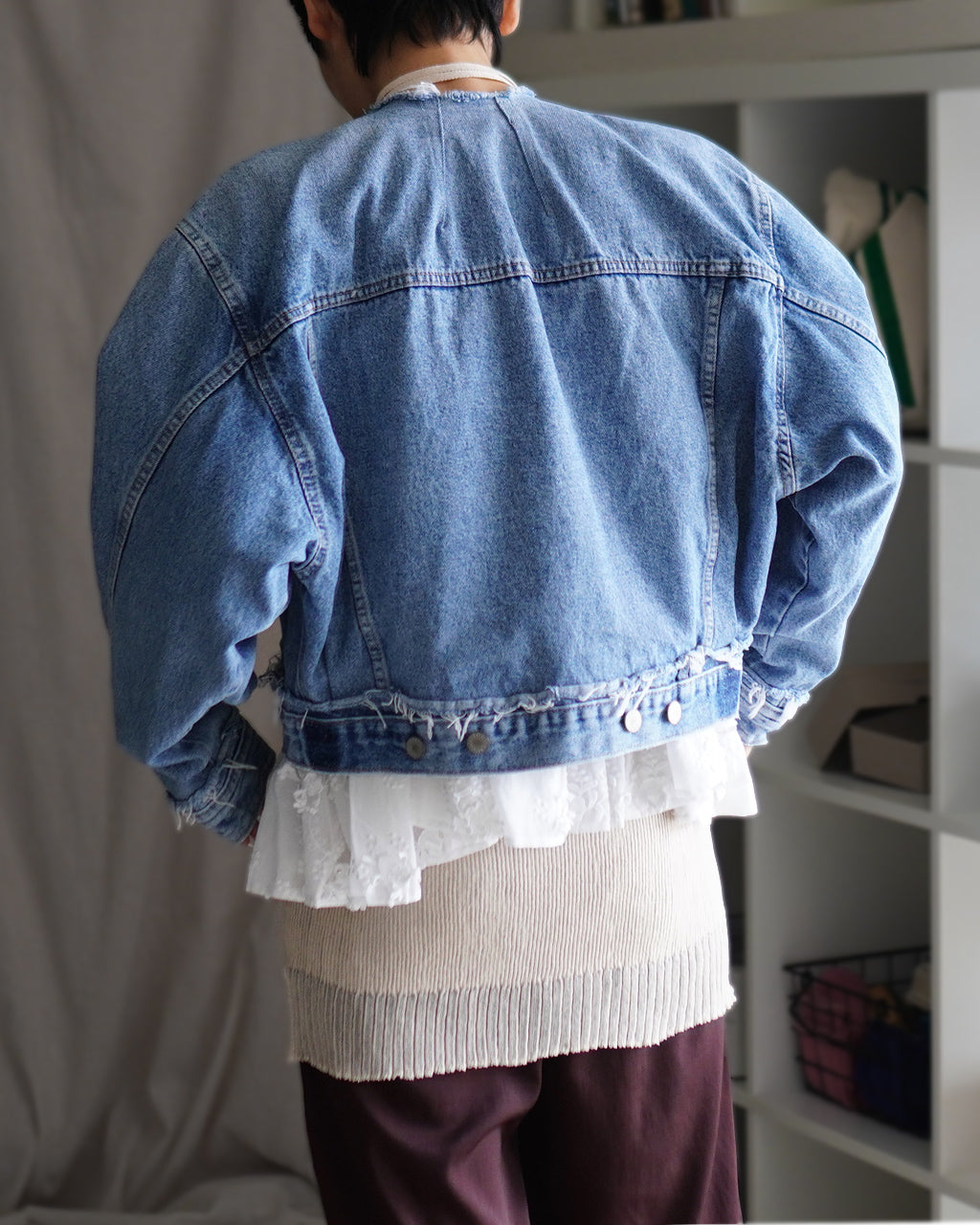 QUIITO TENT VNECK JACKET Q25A-J055