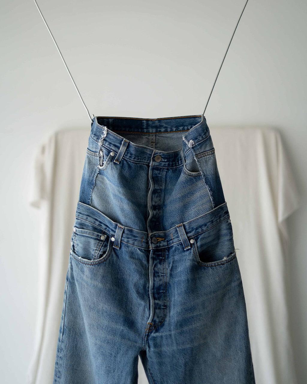 QUIITO W WAIST DENIM PANTS Q25A-T018