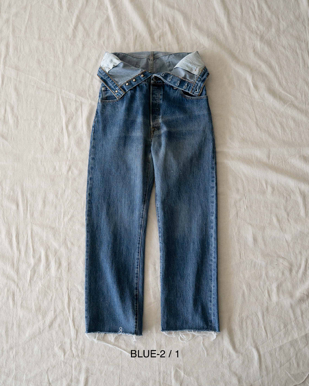 QUIITO W WAIST DENIM PANTS Q25A-T018
