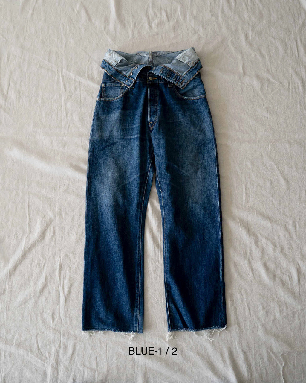 QUIITO W WAIST DENIM PANTS Q25A-T018