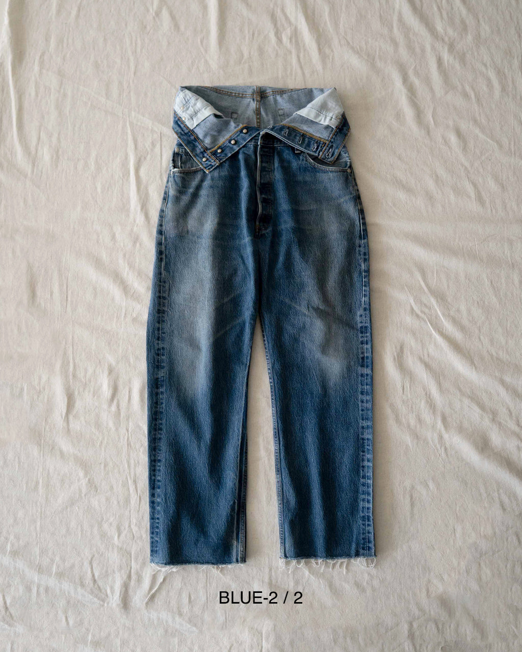 QUIITO W WAIST DENIM PANTS Q25A-T018