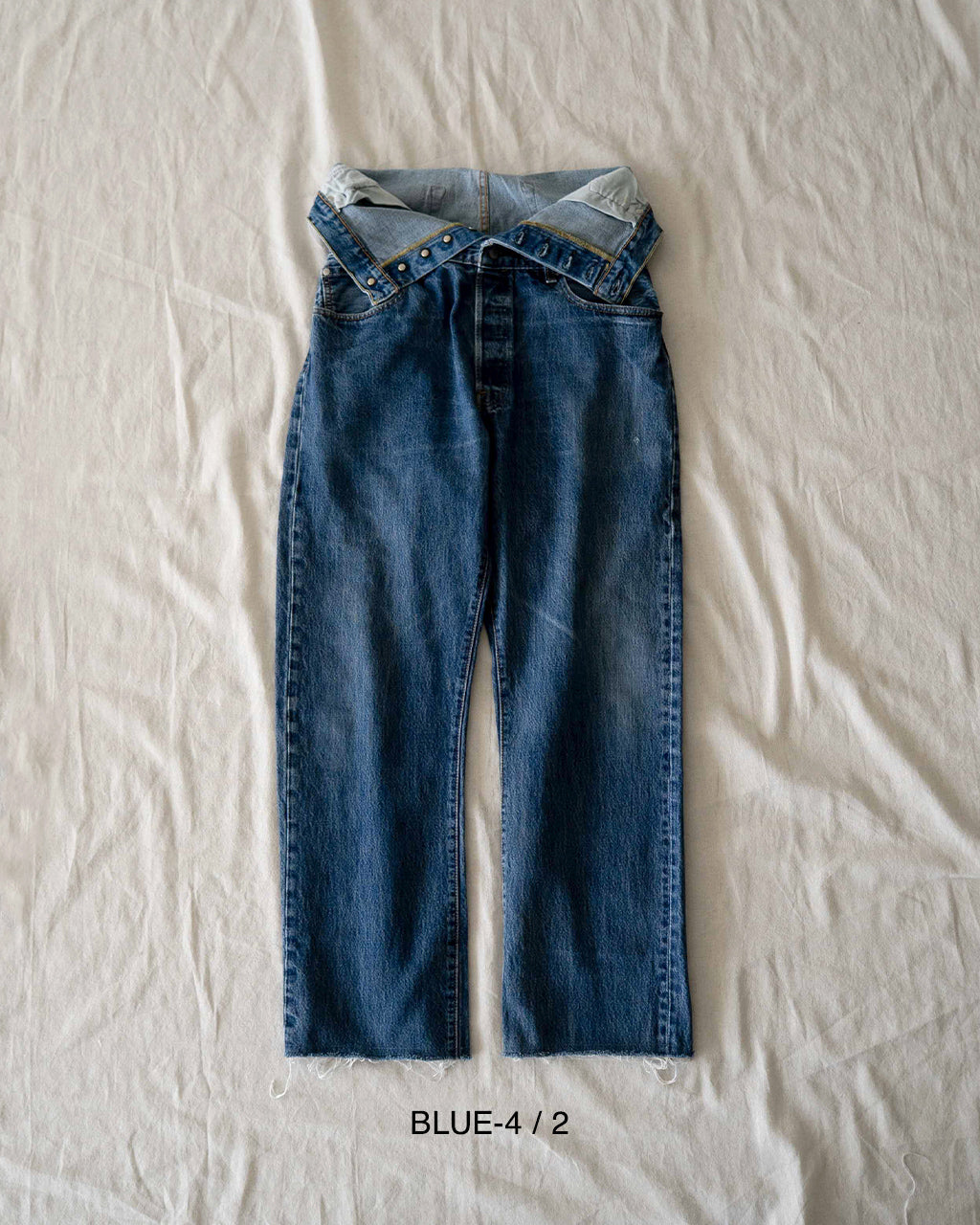 QUIITO W WAIST DENIM PANTS Q25A-T018