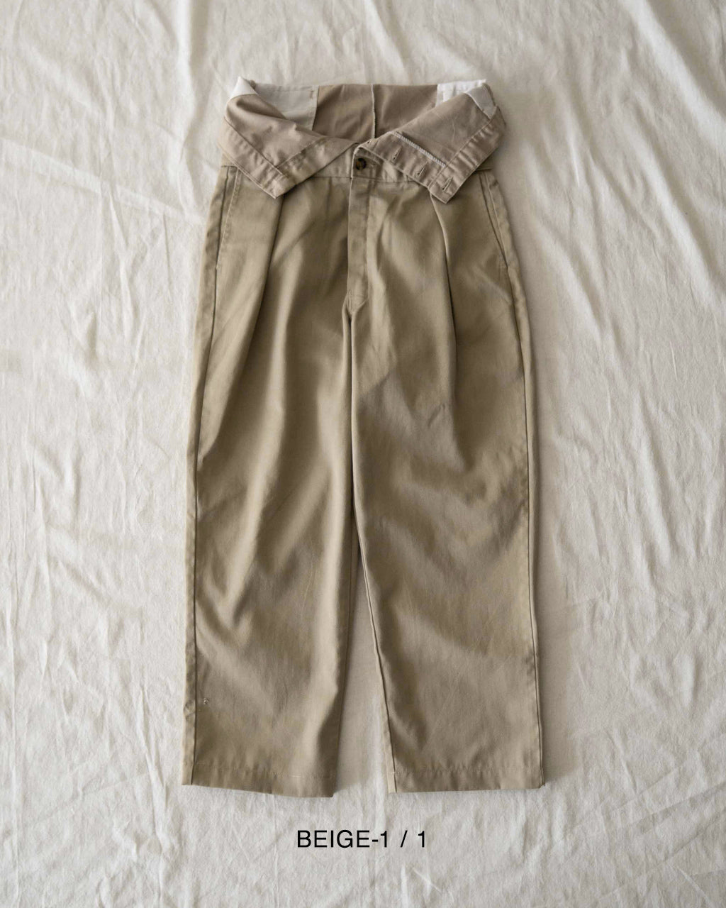 QUIITO W WAIST CHINO PANTS Q25A-T064