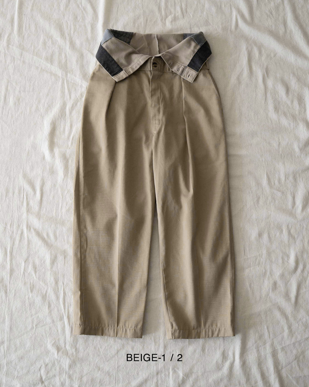 QUIITO W WAIST CHINO PANTS Q25A-T064