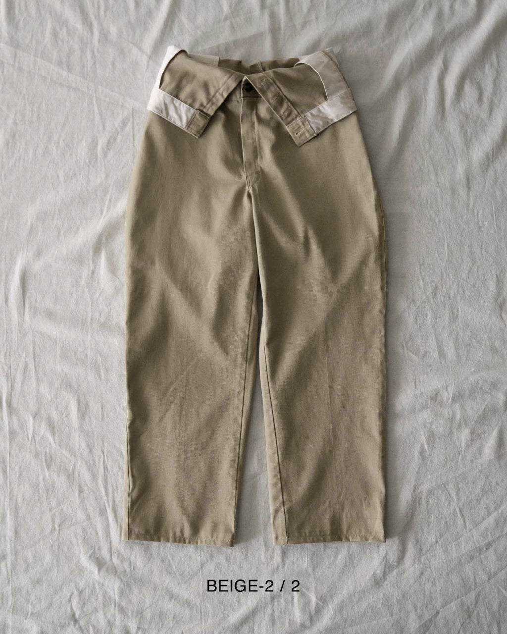 W WAIST CHINO PANTS Q25A-T064