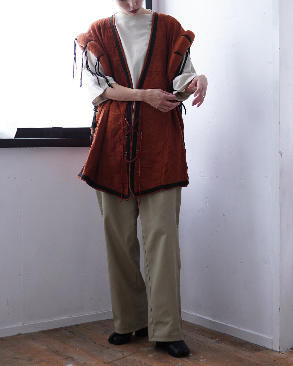 QUIITO W WAIST CHINO PANTS Q25A-T064