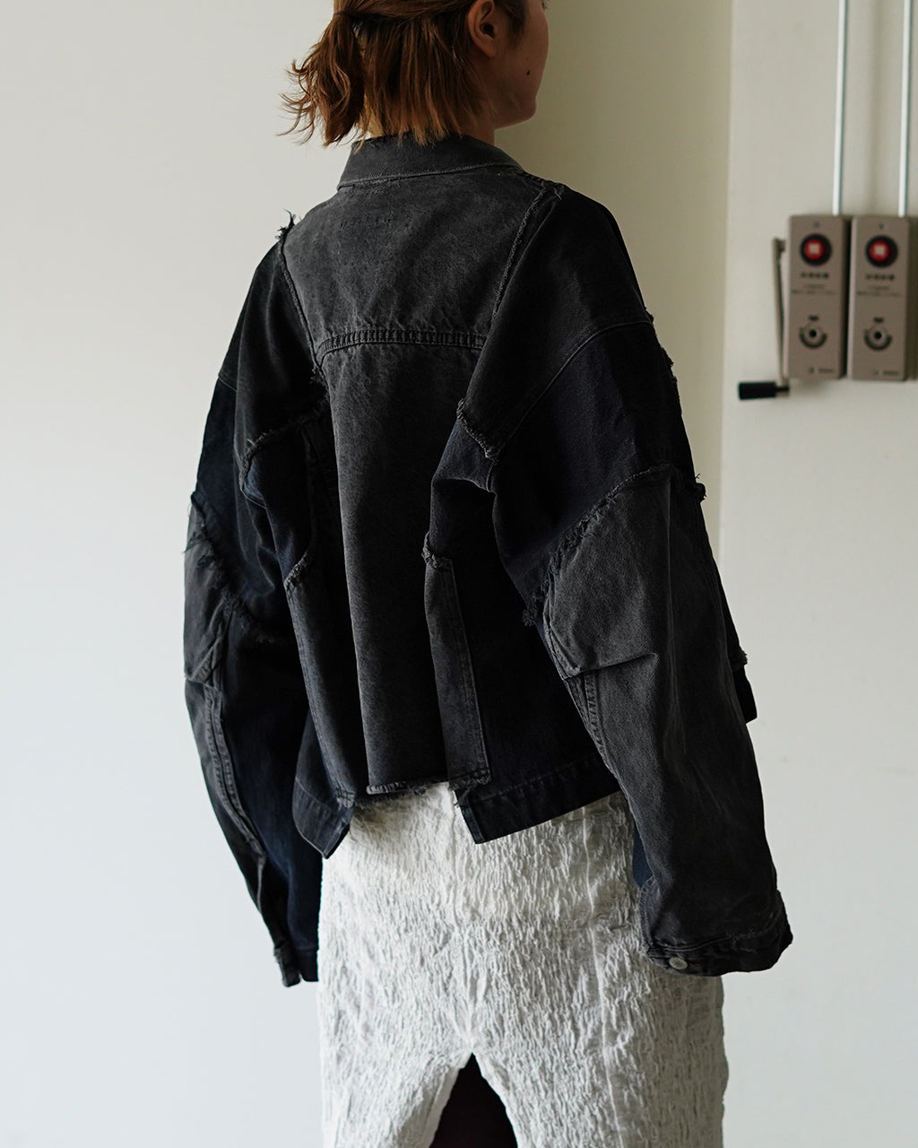 PT DENIM JACKET GRAY Q26S-J001GR