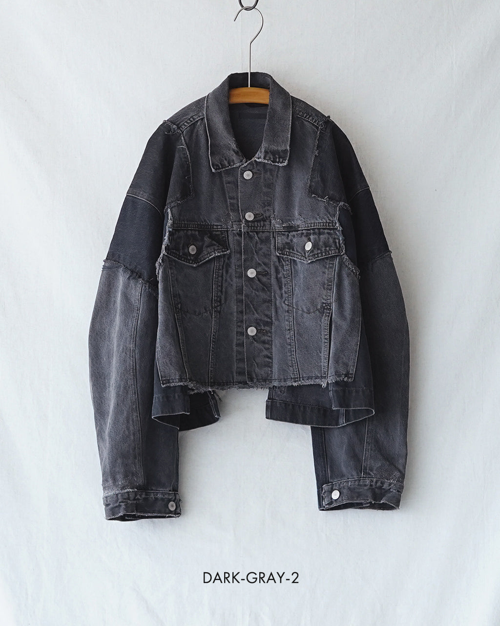 PT DENIM JACKET GRAY Q26S-J001GR
