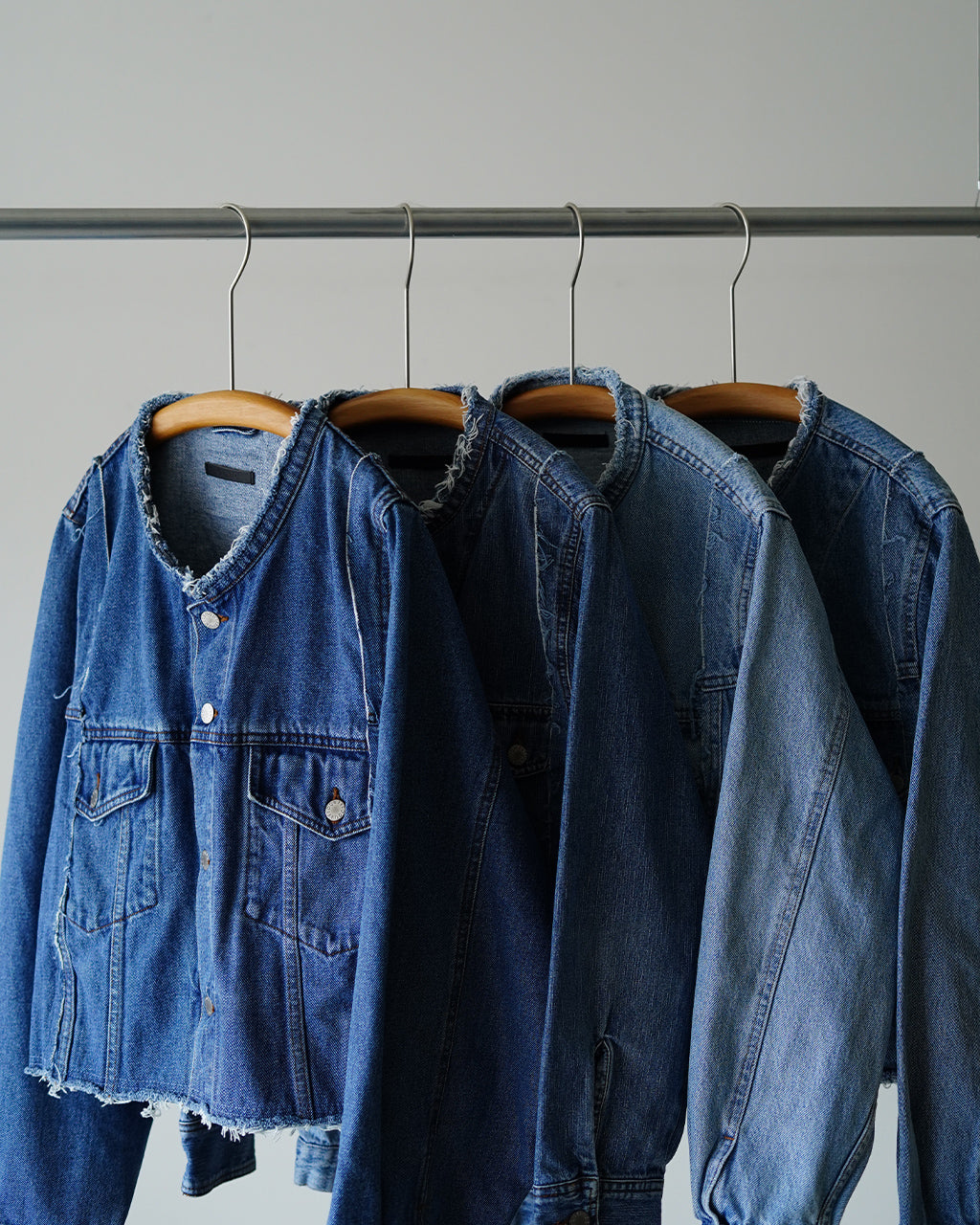 LINE DENIM JACKET Q26S-J014
