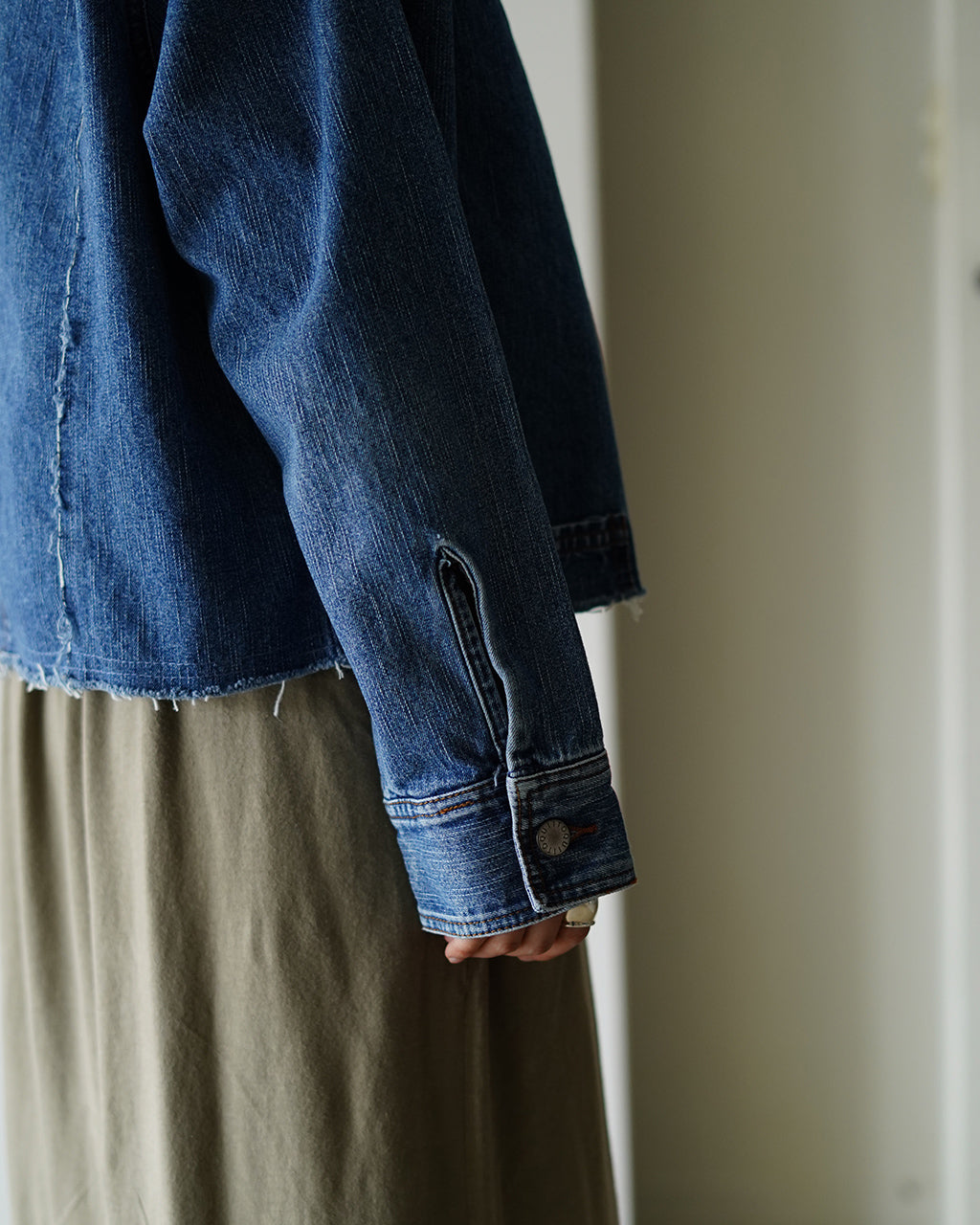 LINE DENIM JACKET Q26S-J014