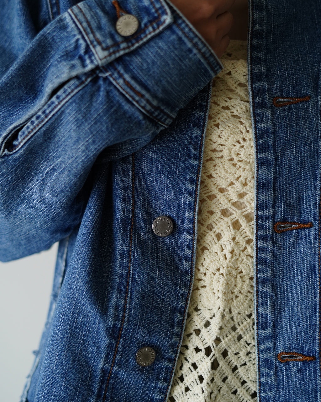 LINE DENIM JACKET Q26S-J014