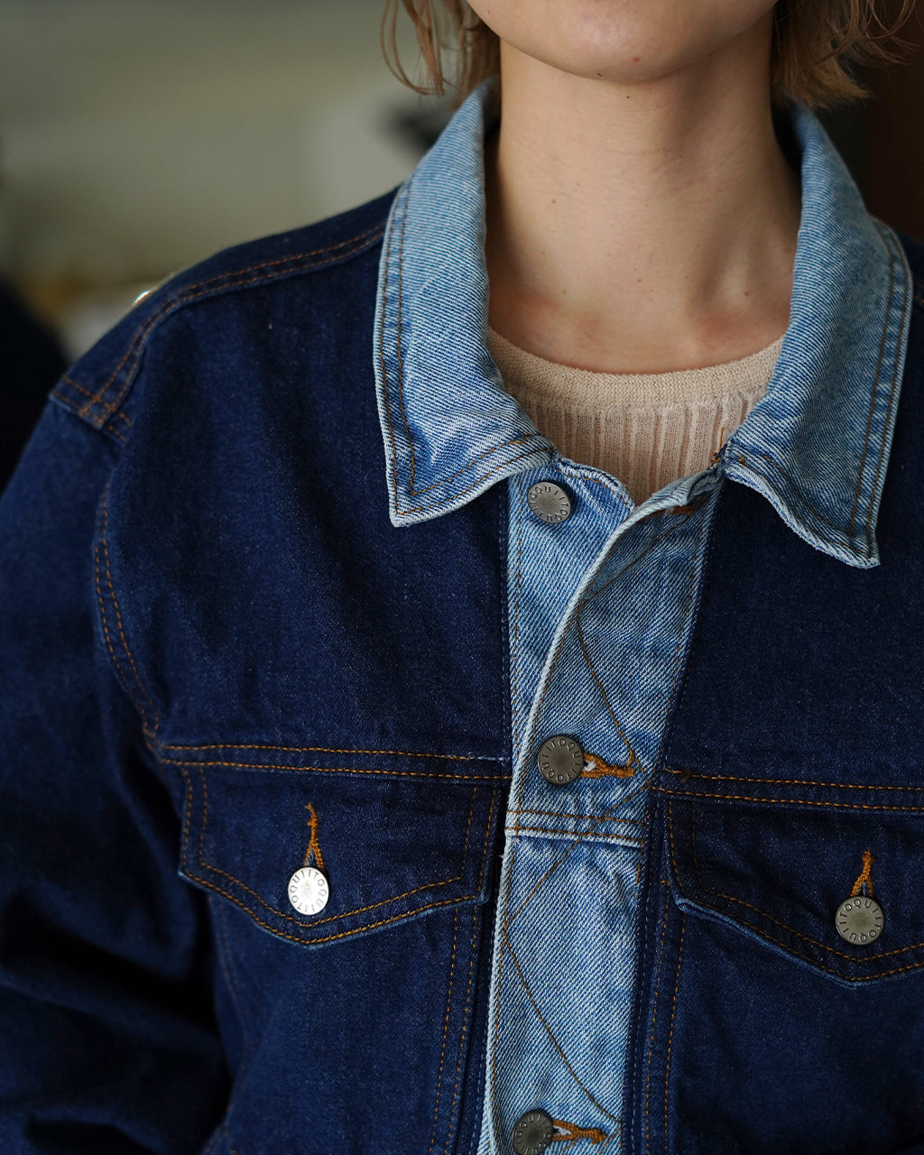 COLLAR SCHEME JACKET Q26S-J107