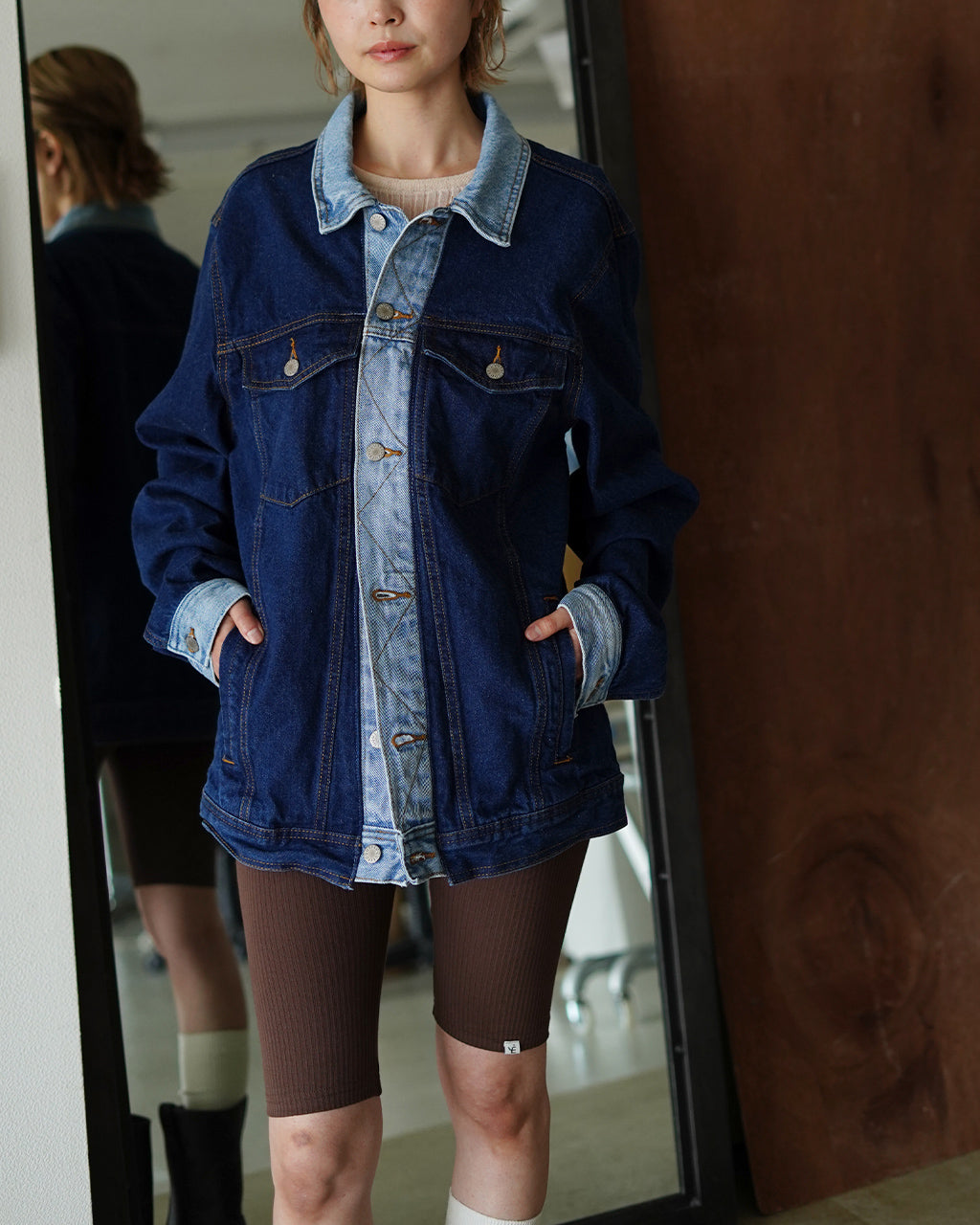 COLLAR SCHEME JACKET Q26S-J107