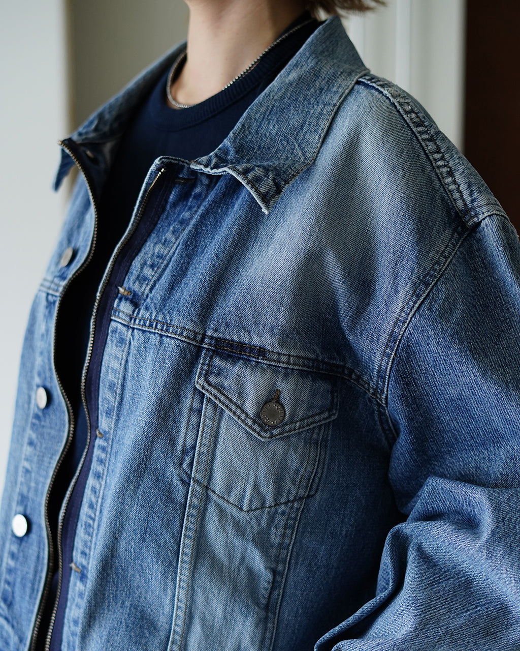 ZIP DENIM JACKET Q26S-J126