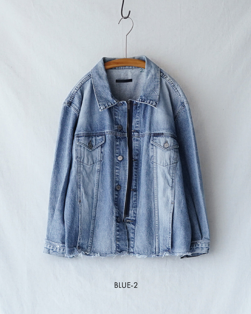 ZIP DENIM JACKET Q26S-J126