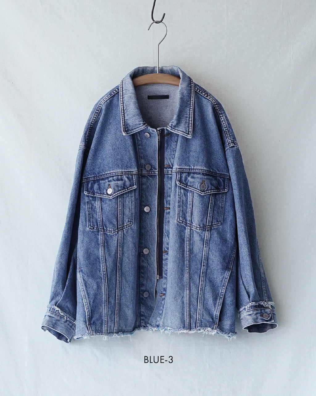 ZIP DENIM JACKET Q26S-J126