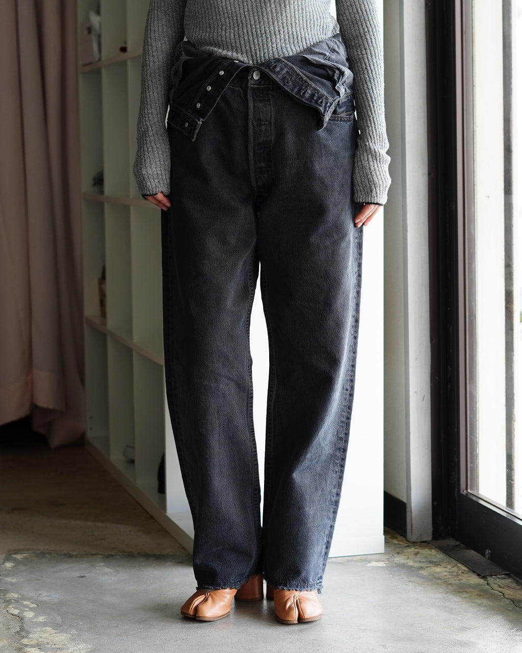 W WAIST DENIM PT GR Q26S-T018GR