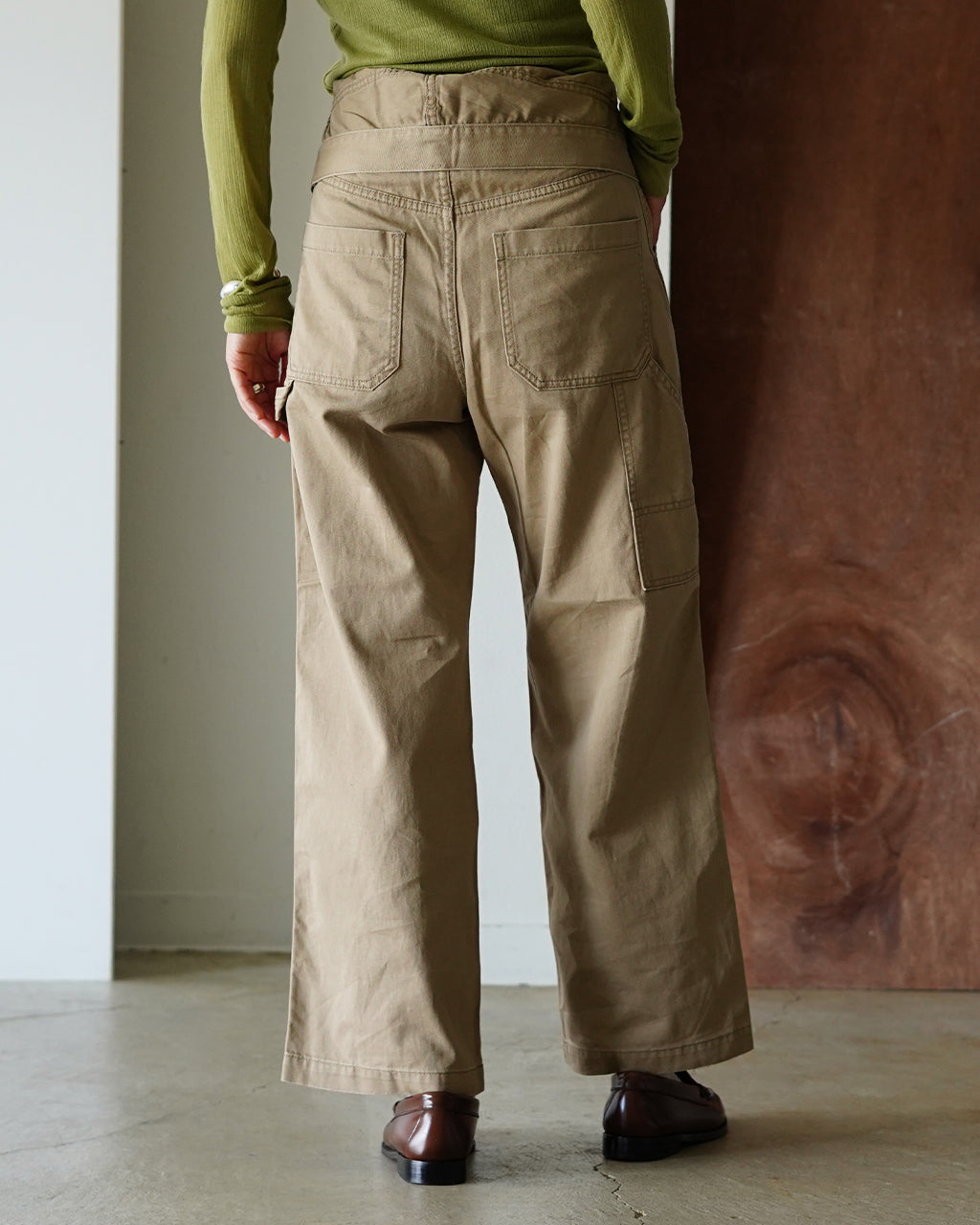 W WAIST PAINTER PANTS Q26S-T129