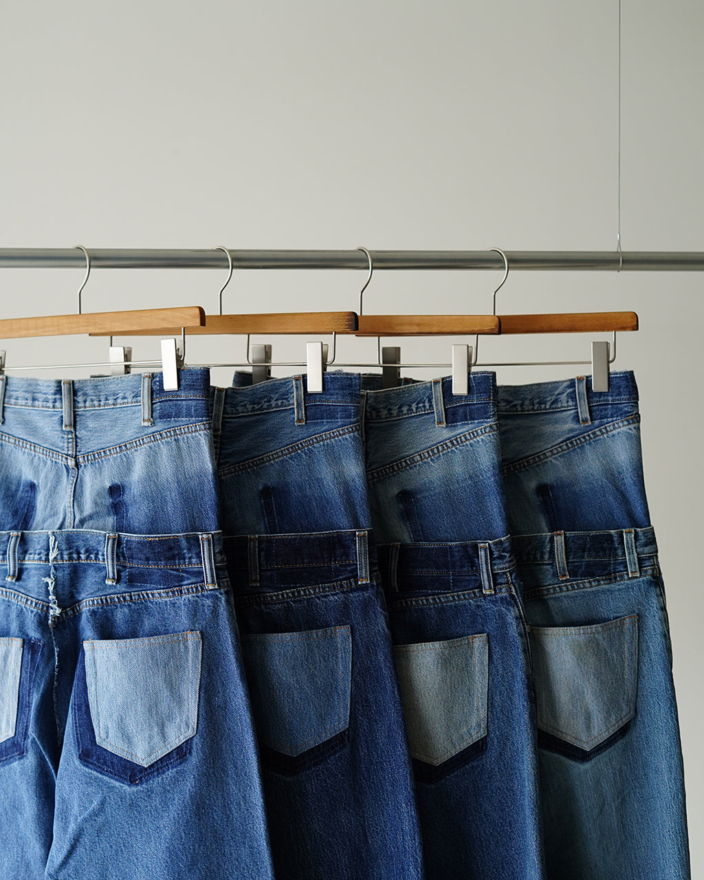 W WAIST DENIM PANTS Q26S-T018