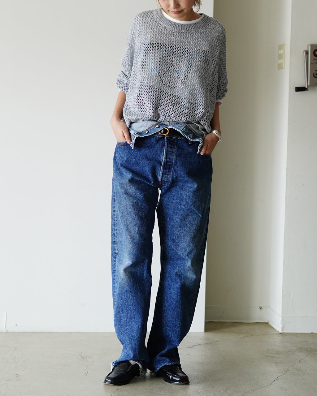 W WAIST DENIM PT Q26S-T018