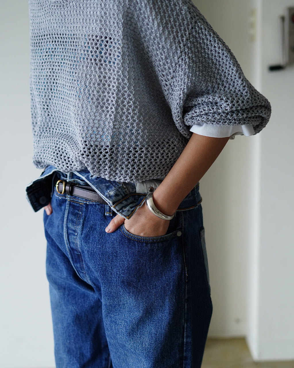 W WAIST DENIM PT Q26S-T018