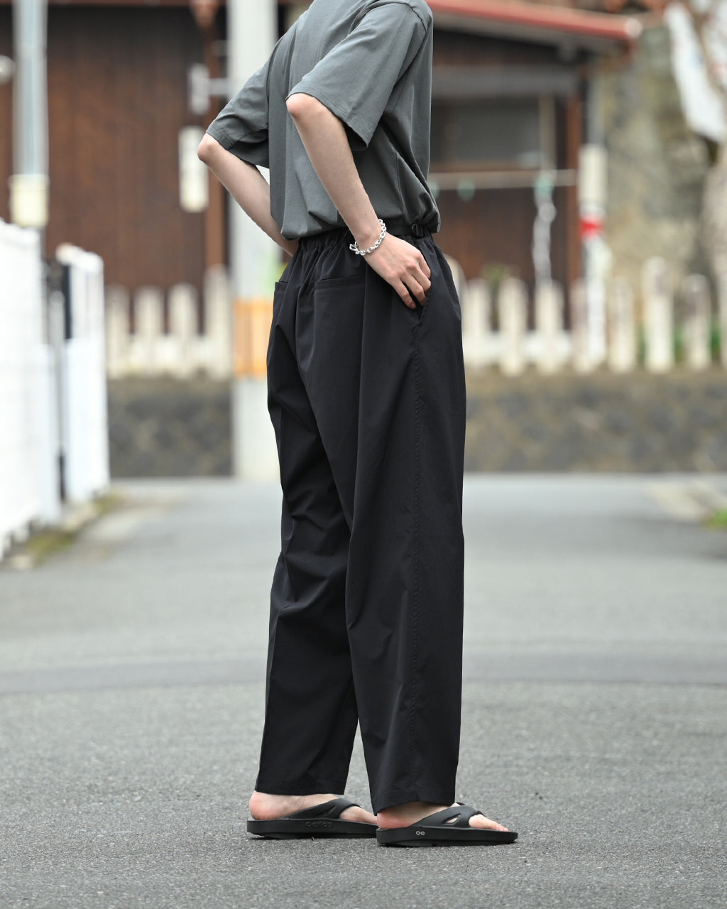 RAINMAKER レインメーカー 37.5 テクノロジー サイドベルト ドウギパンツ 37.5 TECHNOLOGY SIDE BELTED DOUGI PANTS イージーパンツ メンズ  RM241-017【送料無料】