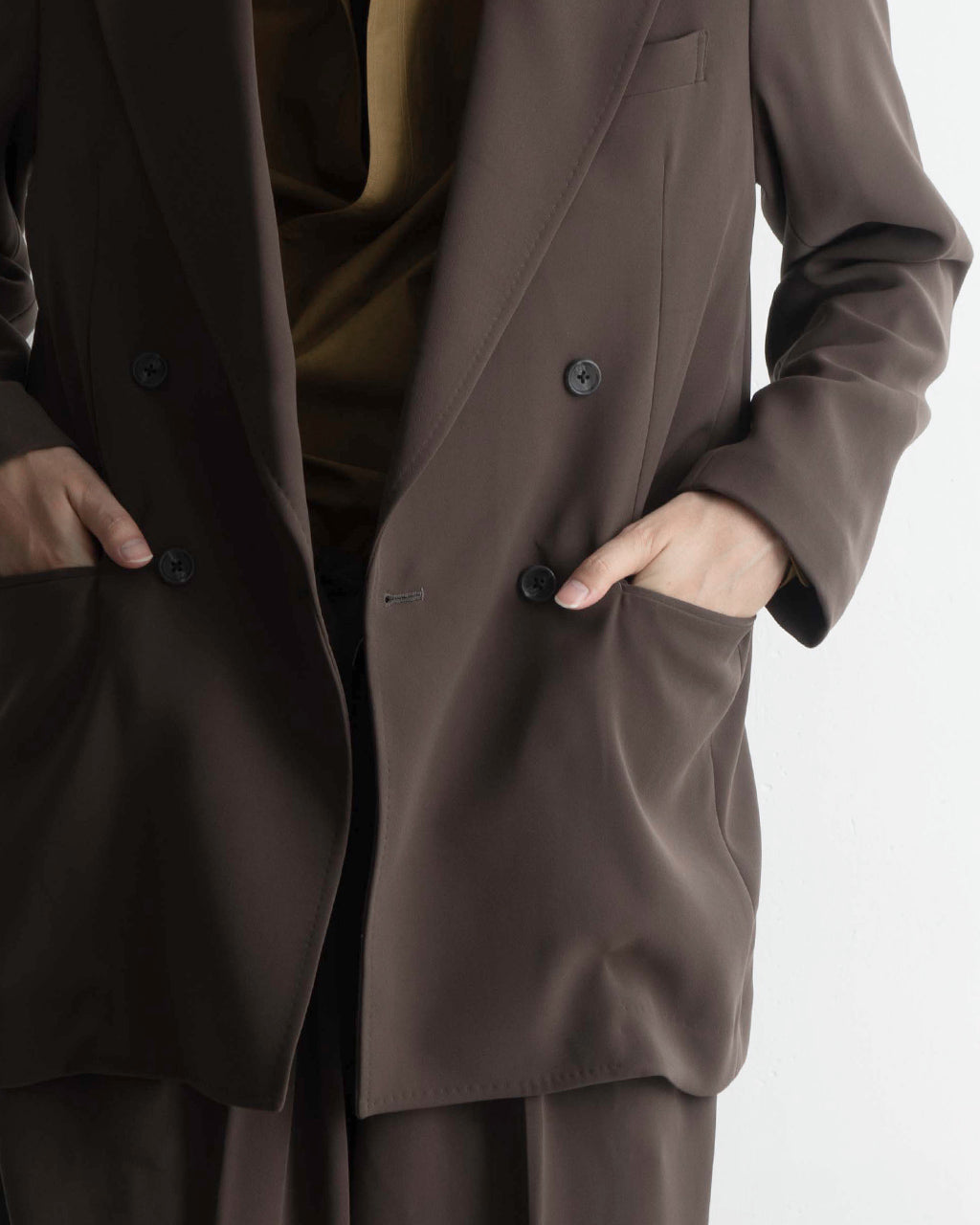 【아울렛! 30%OFF】RAINMAKER 레인 메이커 더블 브레스테드 재킷 DOUBLE BREASTED JACKET RM242-007【무료우송】