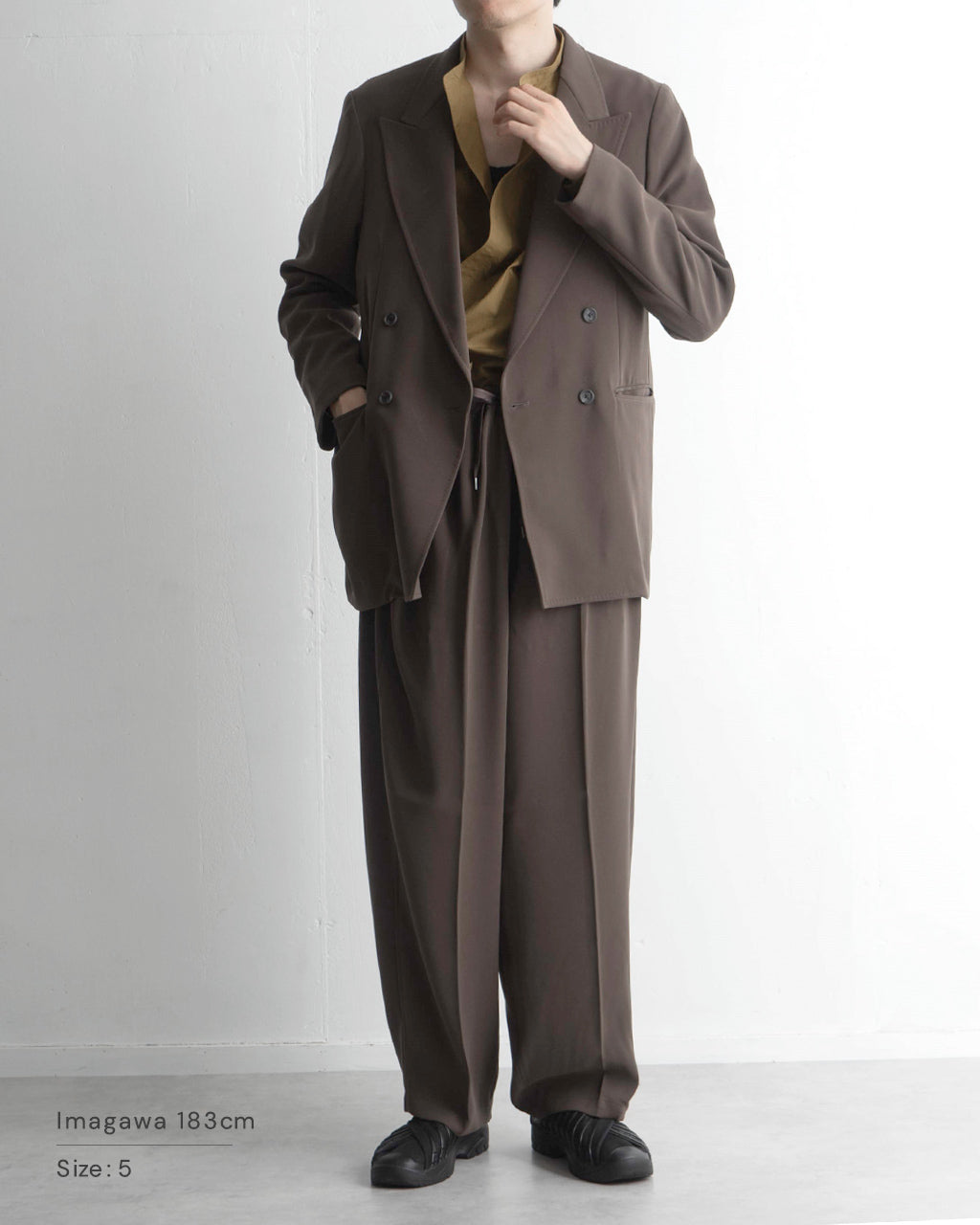 【아울렛! 30%OFF】RAINMAKER 레인 메이커 더블 브레스테드 재킷 DOUBLE BREASTED JACKET RM242-007【무료우송】