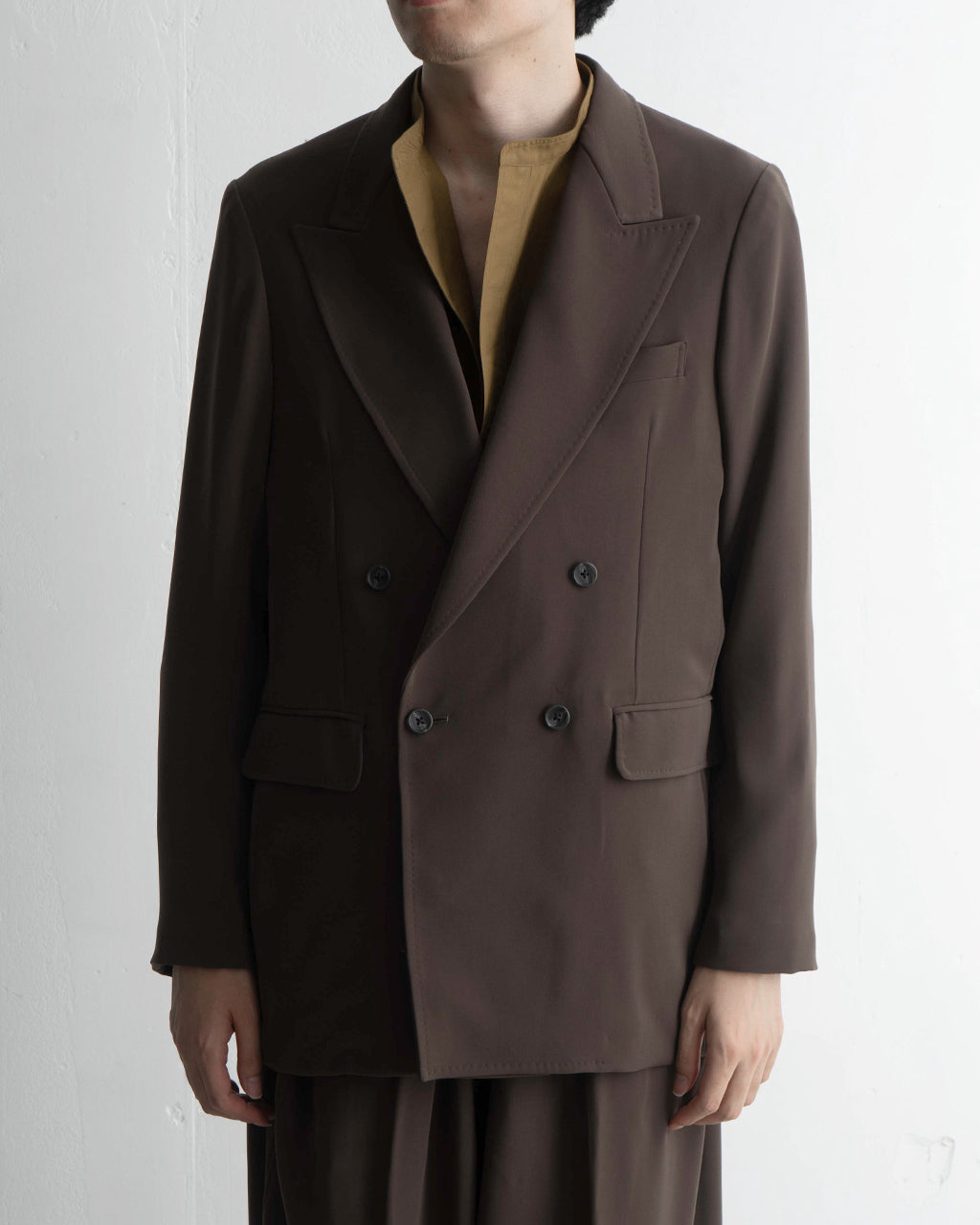 【아울렛! 30%OFF】RAINMAKER 레인 메이커 더블 브레스테드 재킷 DOUBLE BREASTED JACKET RM242-007【무료우송】