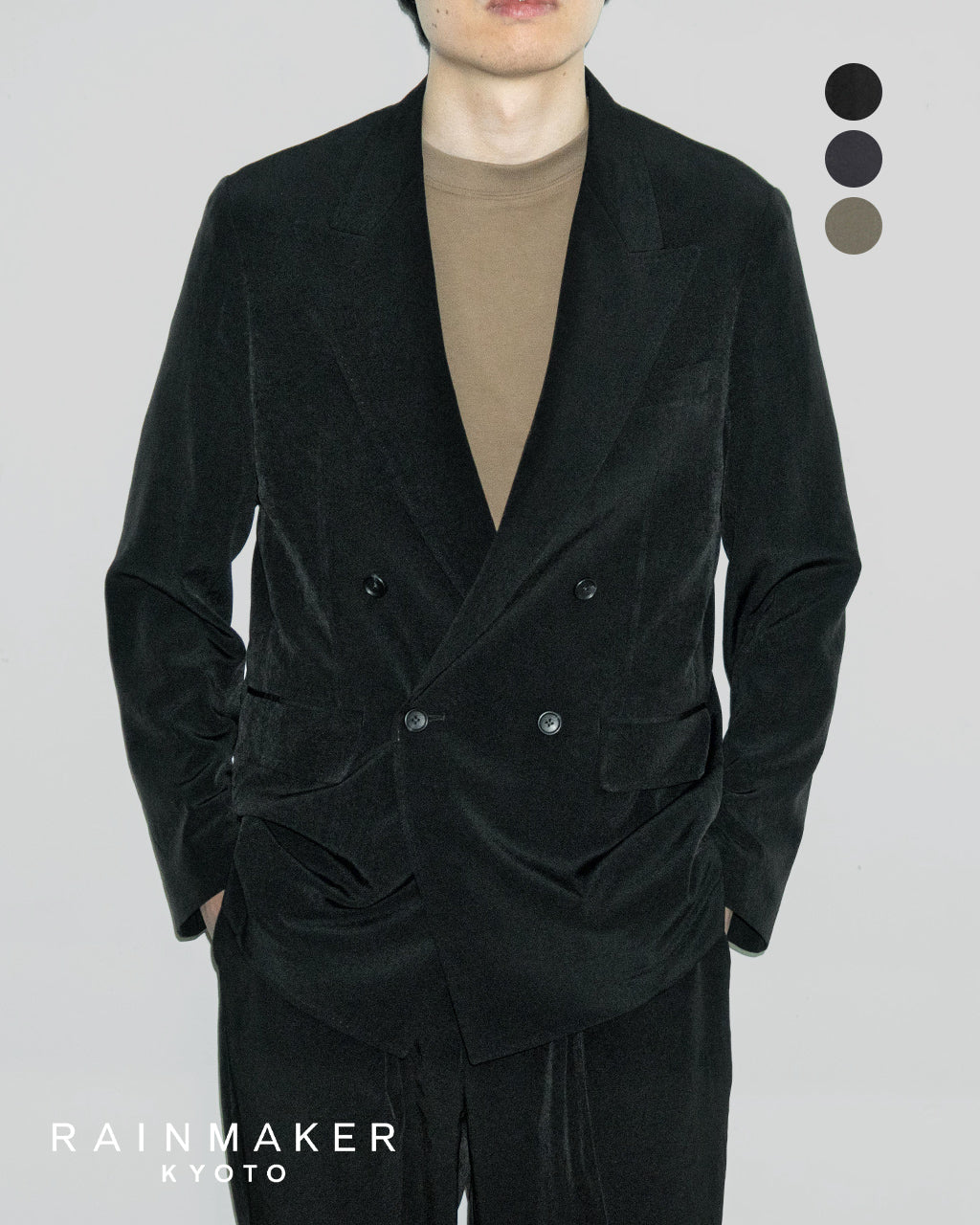 RAINMAKER 레인 메이커 더블 브레스트 재킷 테일러드 재킷 DOUBLE BREASTED JACKET RM251-020 송료 무료