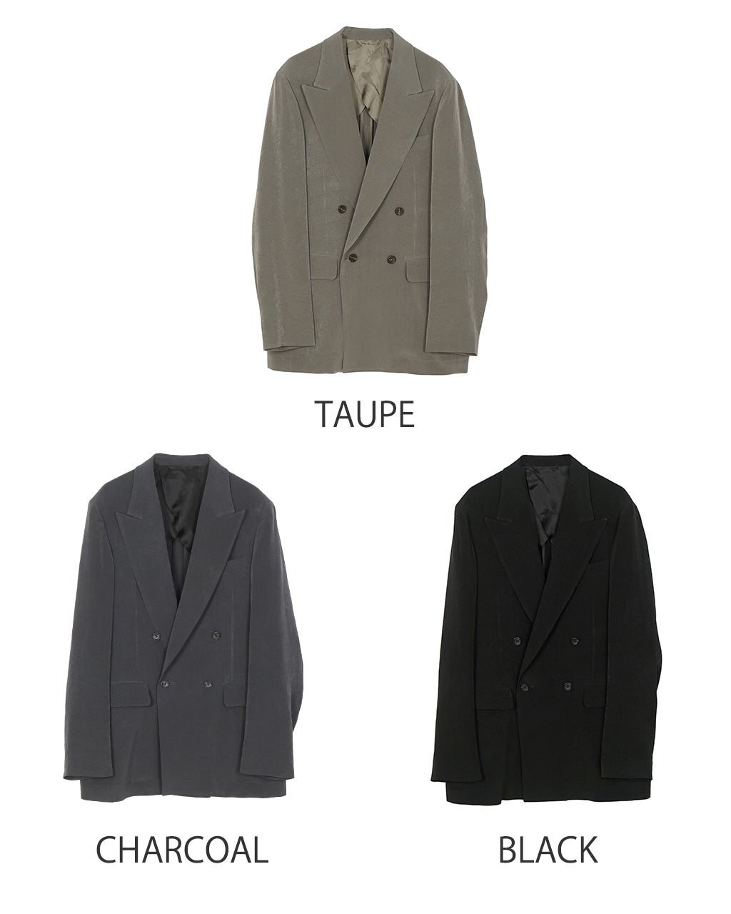 RAINMAKER 레인 메이커 더블 브레스트 재킷 테일러드 재킷 DOUBLE BREASTED JACKET RM251-020 송료 무료