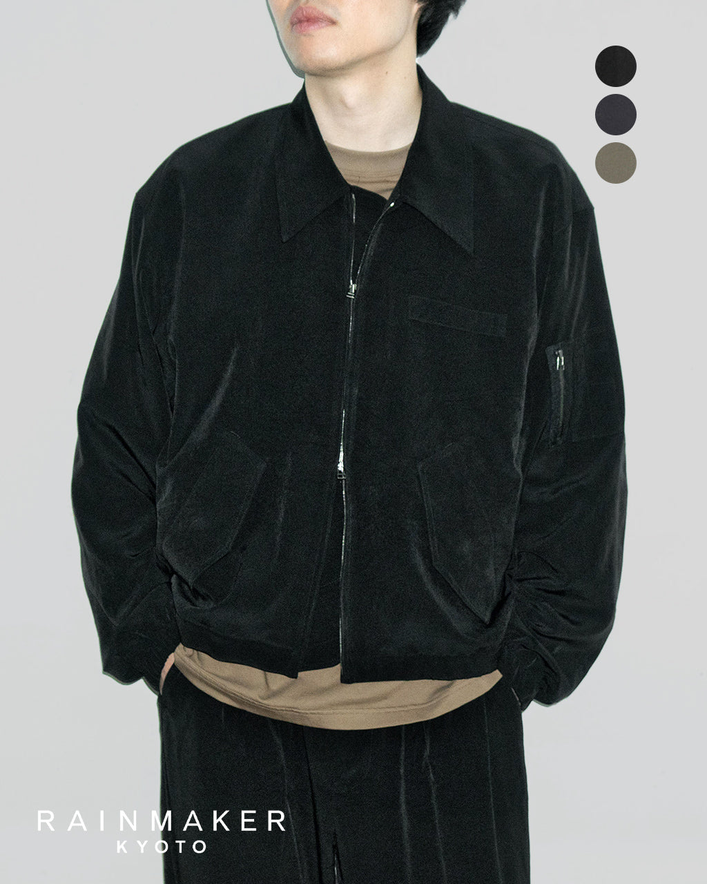 RAINMAKER 레인 메이커 플라이트 재킷 하오리 아우터 FLIGHT JACKET RM251-021 송료 무료