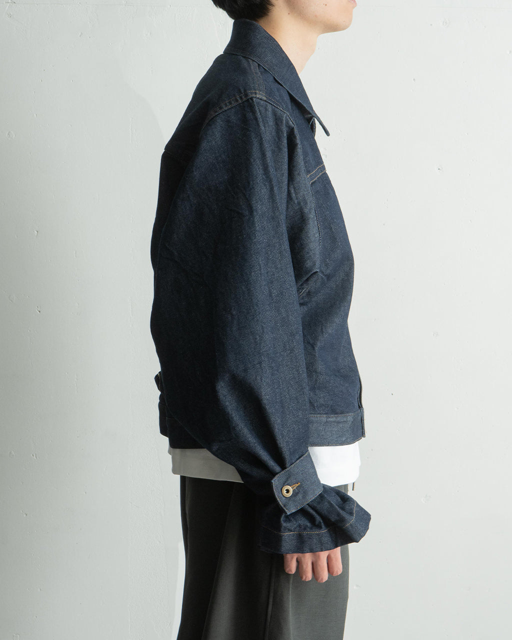 RAINMAKER 레인 메이커 N 슬리브 트래커 재킷 N-SLEEVE TRUCKER JACKET 데님 재킷 RM251-027【무료우송】
