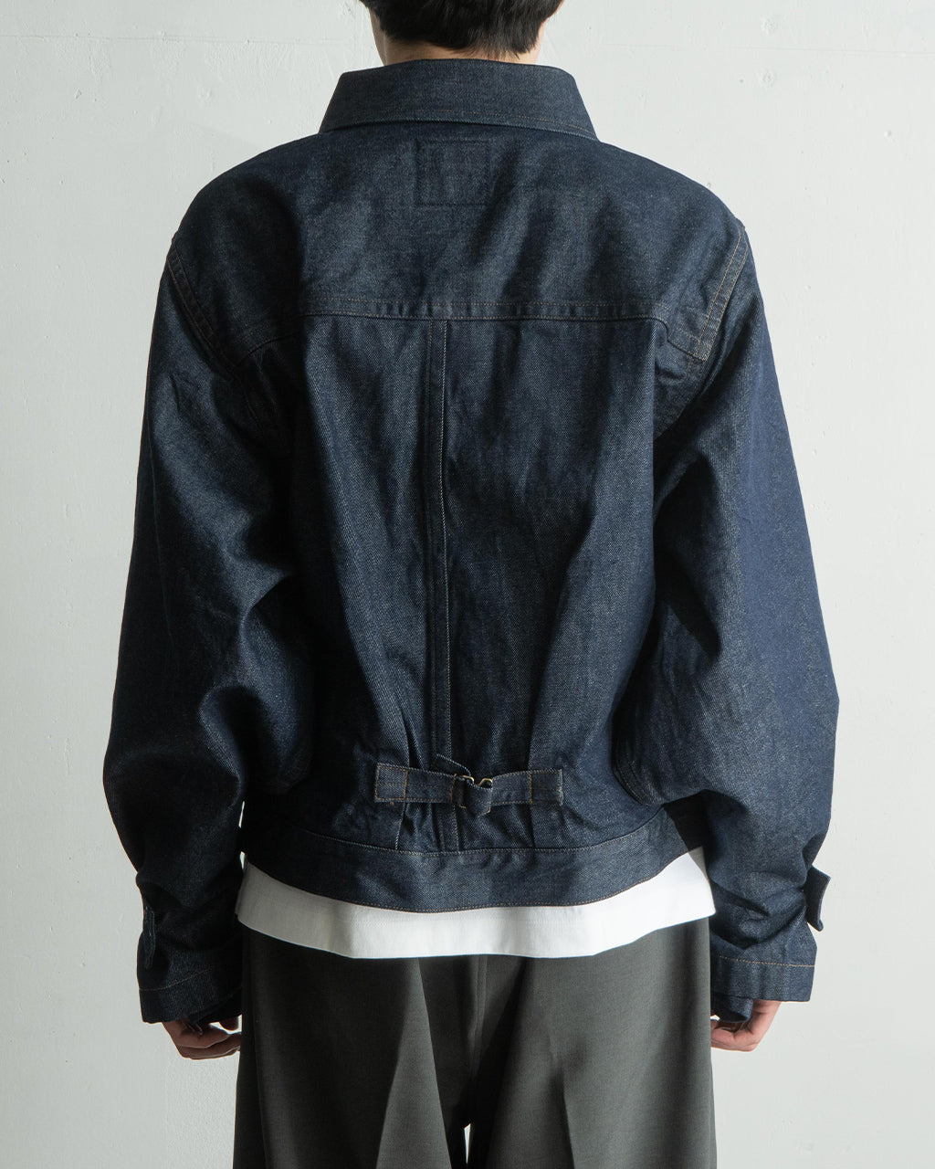 RAINMAKER 레인 메이커 N 슬리브 트래커 재킷 N-SLEEVE TRUCKER JACKET 데님 재킷 RM251-027【무료우송】