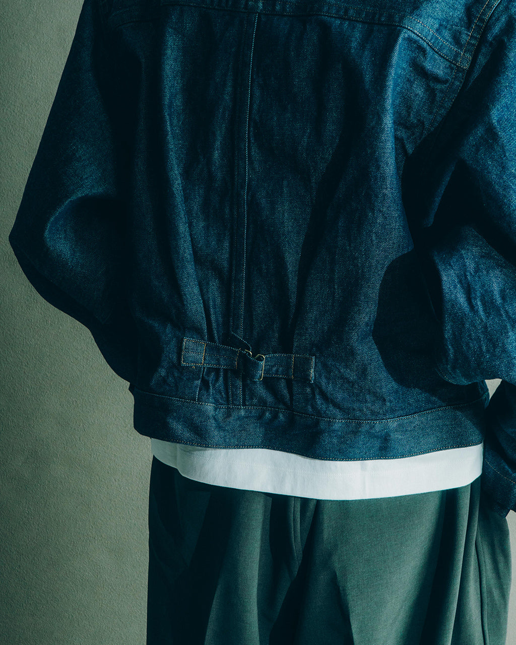 RAINMAKER 레인 메이커 N 슬리브 트래커 재킷 N-SLEEVE TRUCKER JACKET 데님 재킷 RM251-027【무료우송】