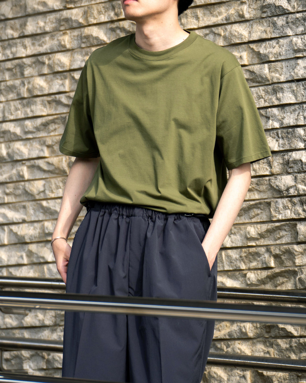 【アウトレット!20%OFF】RAINMAKER レインメーカー 別注 クルーネック Tシャツ カットソー プルオーバー 半袖 無地 CREW-NECK T-SHIRT RM251-034【送料無料】正規取扱店