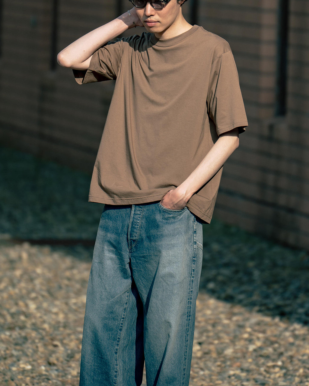 【アウトレット!20%OFF】RAINMAKER レインメーカー 別注 クルーネック Tシャツ カットソー プルオーバー 半袖 無地 CREW-NECK T-SHIRT RM251-034【送料無料】正規取扱店