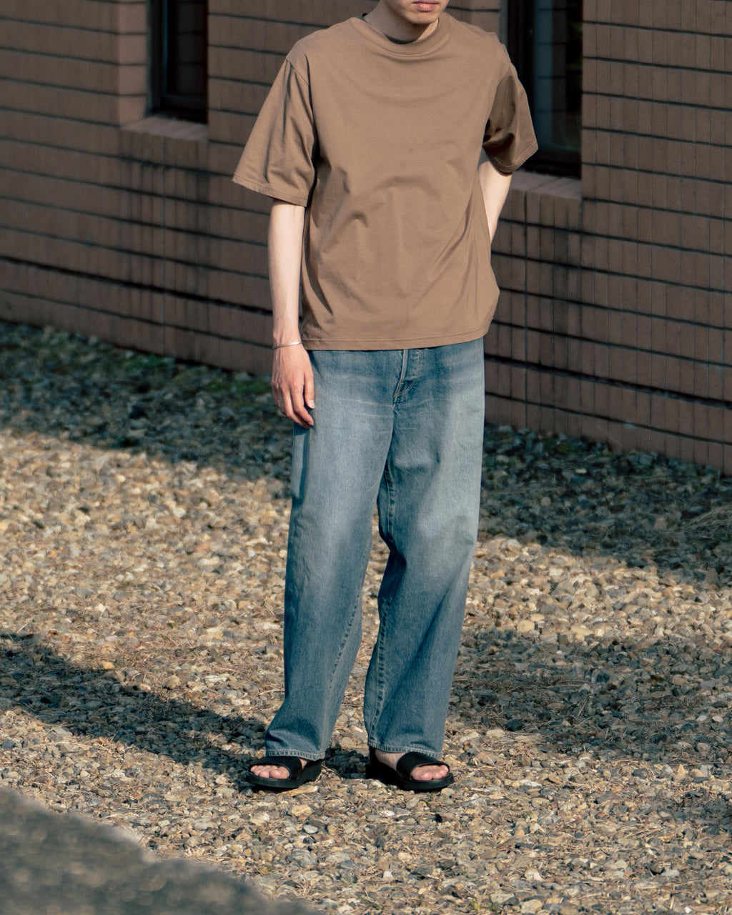 【アウトレット!20%OFF】RAINMAKER レインメーカー 別注 クルーネック Tシャツ カットソー プルオーバー 半袖 無地 CREW-NECK T-SHIRT RM251-034【送料無料】正規取扱店