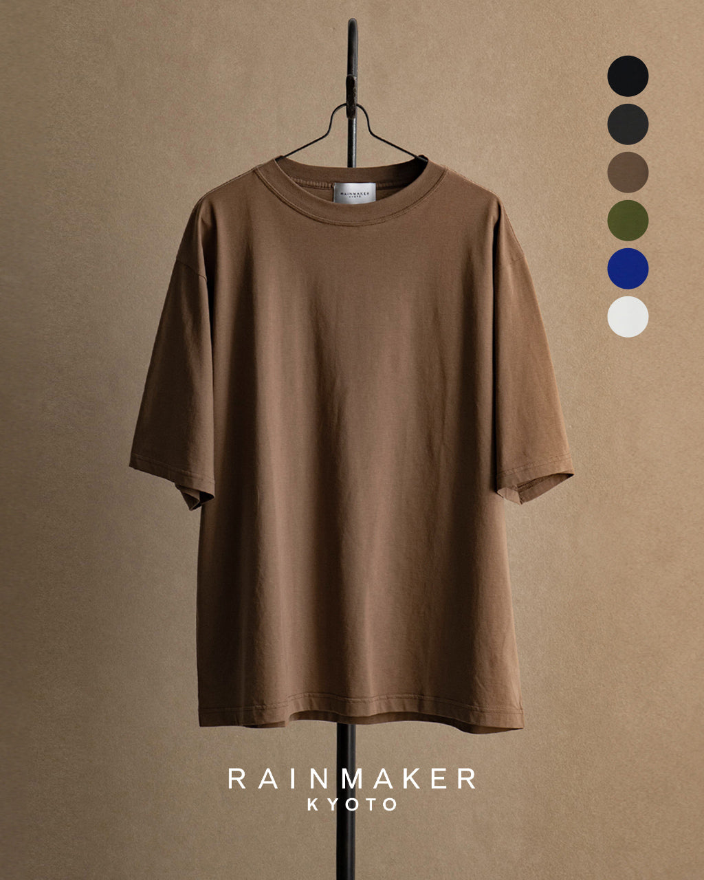 【アウトレット!20%OFF】RAINMAKER レインメーカー 別注 クルーネック Tシャツ カットソー プルオーバー 半袖 無地 CREW-NECK T-SHIRT RM251-034【送料無料】正規取扱店