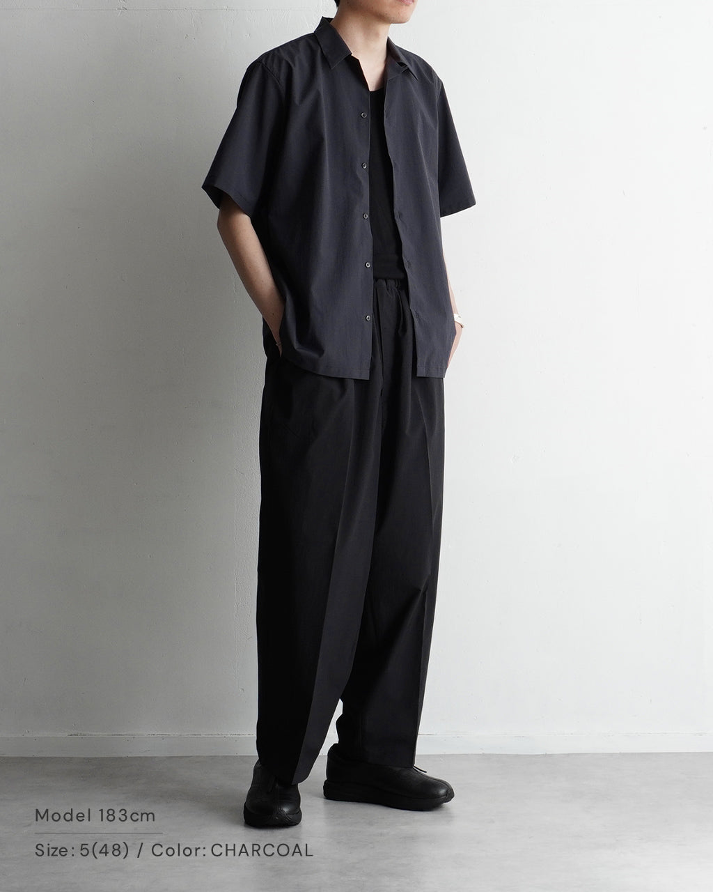【アウトレット!20%OFF】RAINMAKER レインメーカー 別注 37.5 テクノロジー オープンカラー ショートスリーブ シャツ 37.5 TECHNOLOGY OPEN COLLAR S/S SHIRT 半袖 RM251-043【送料無料】正規取扱店