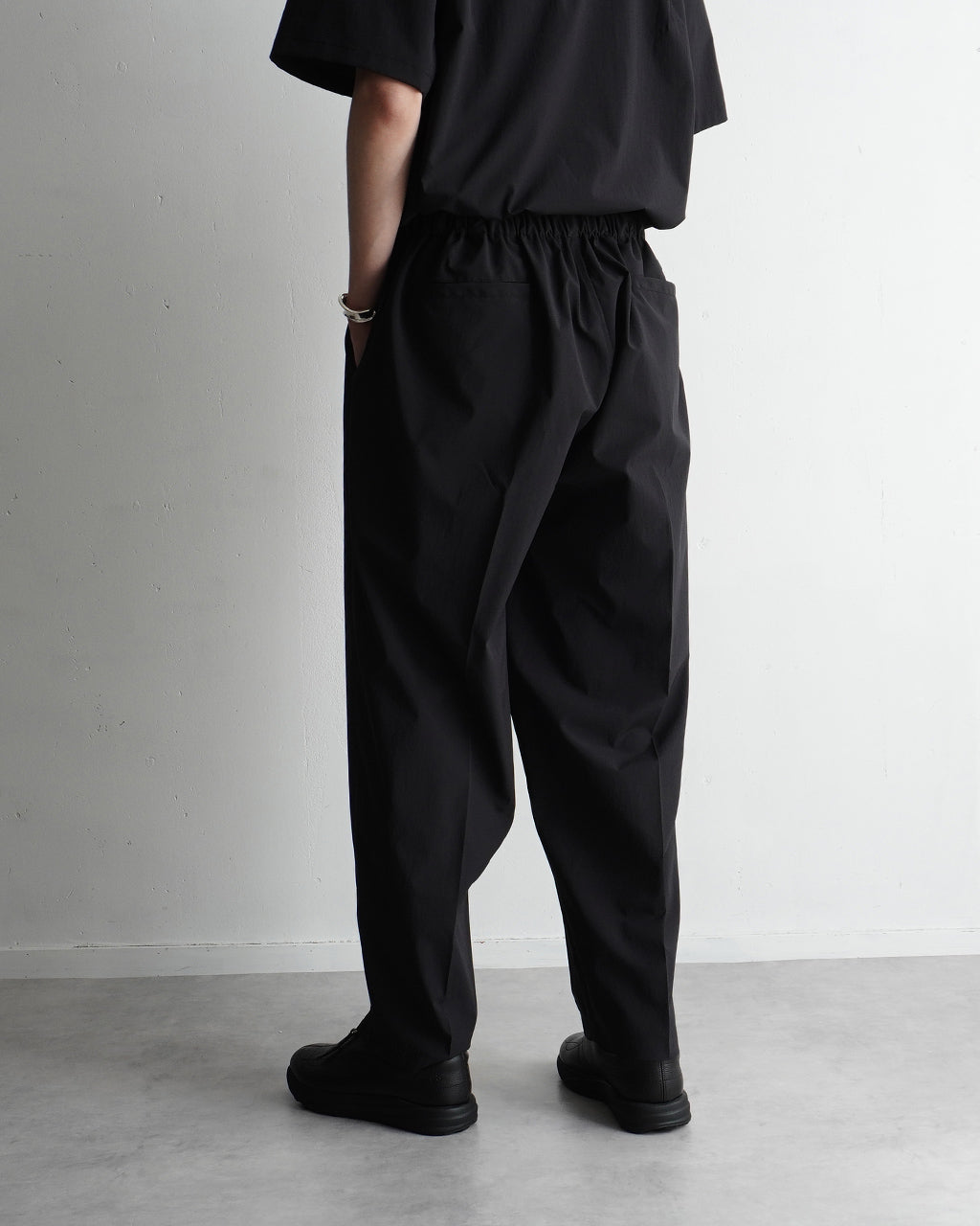 別注 37.5 テクノロジー サイドベルト ドウギパンツ イージーパンツ イージートラウザー 37.5 TECHNOLOGY SIDE BELTED DOUGI PANTS RM251-044