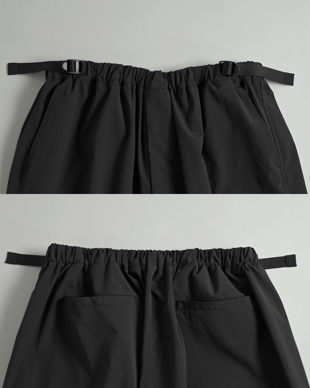 別注 37.5 テクノロジー サイドベルト ドウギパンツ イージーパンツ イージートラウザー 37.5 TECHNOLOGY SIDE BELTED DOUGI PANTS RM251-044