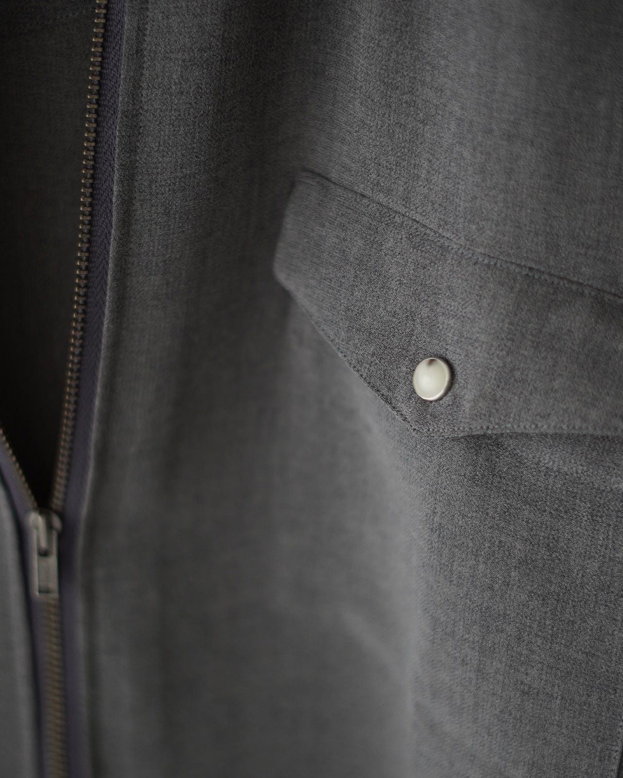 MELANGE TWILL WESTERN SHIRT RM252-005