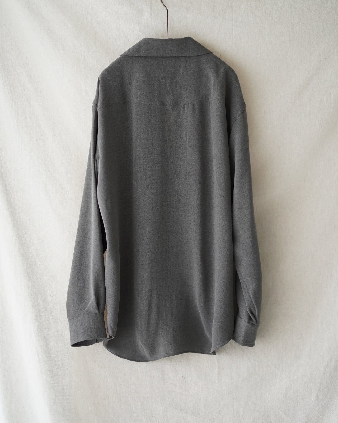 MELANGE TWILL WESTERN SHIRT RM252-005