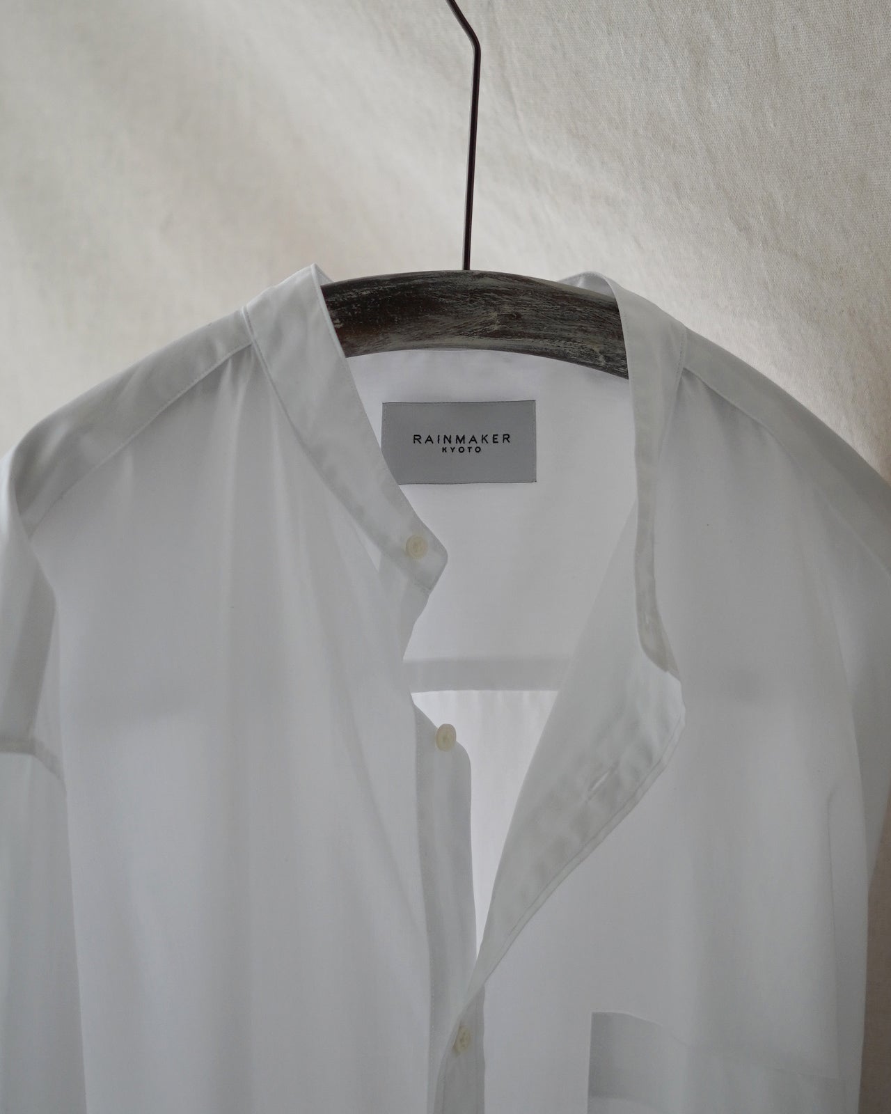 BAND COLLAR SHIRT RM252-011
