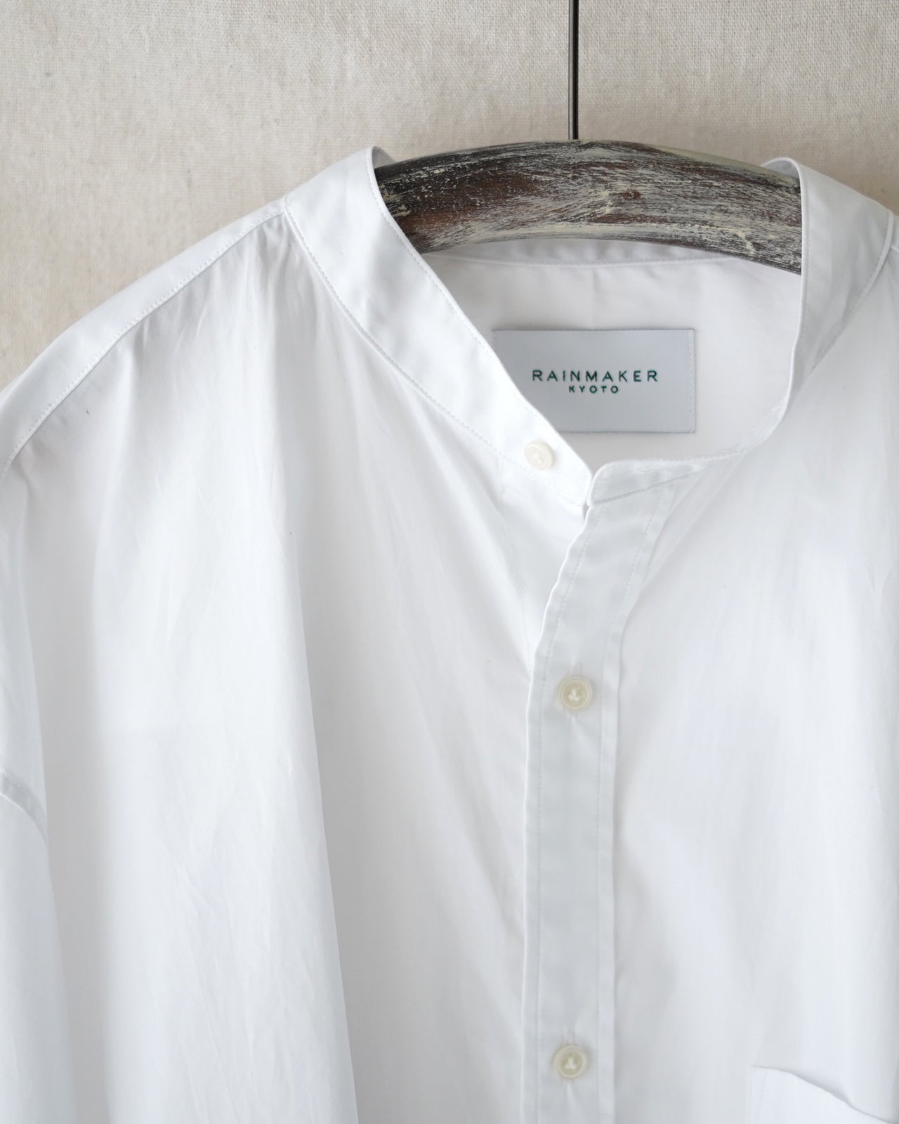 BAND COLLAR SHIRT RM252-011