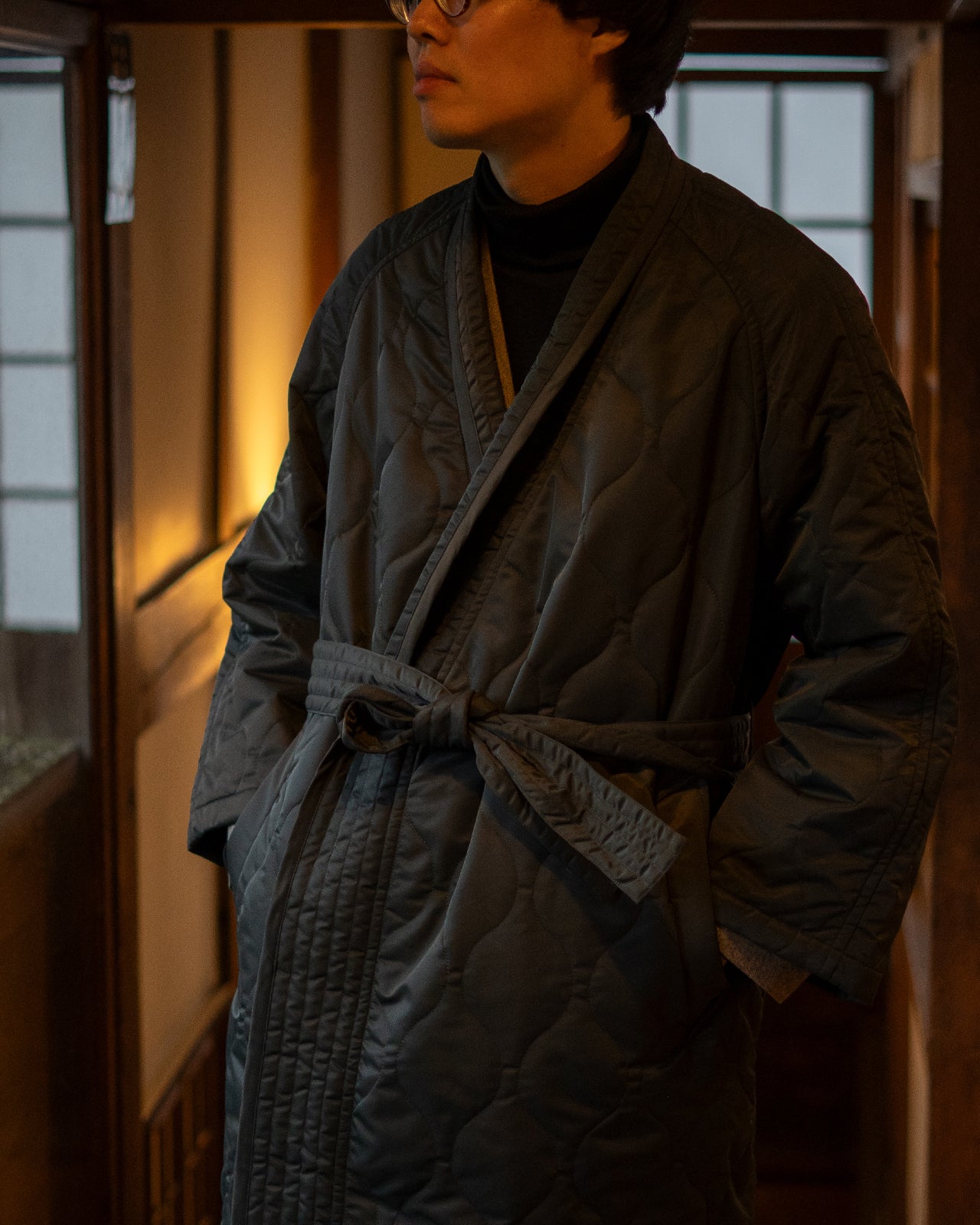 |coupon|ORIENTAL WRAP COAT RM252-027