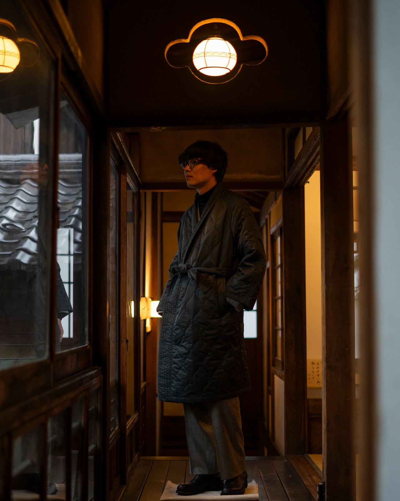 |coupon|ORIENTAL WRAP COAT RM252-027